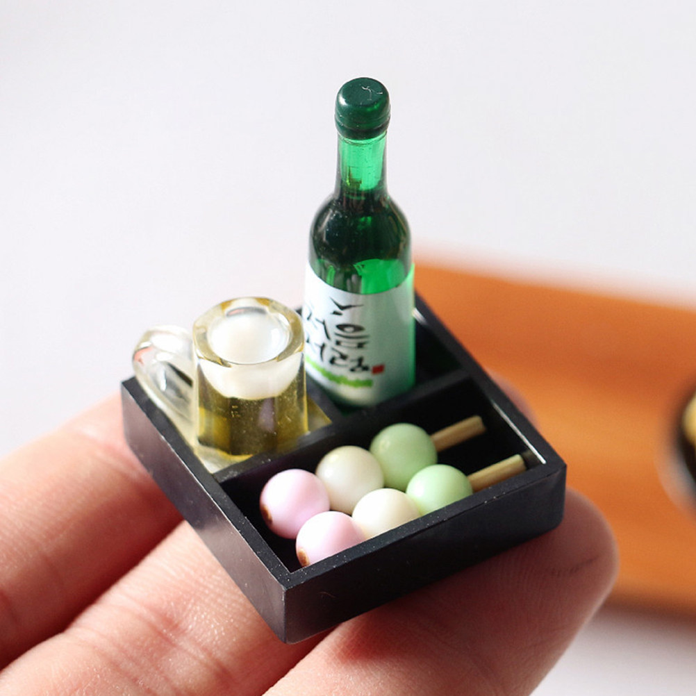 Lifestyle Of Japanese - Conjunto Decorativo Realista de Mini Sushi