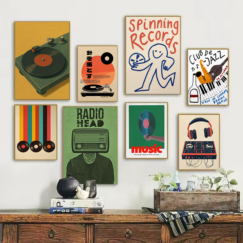 Lifestyle Of Japanese - Retro estilo japonês vinil record player