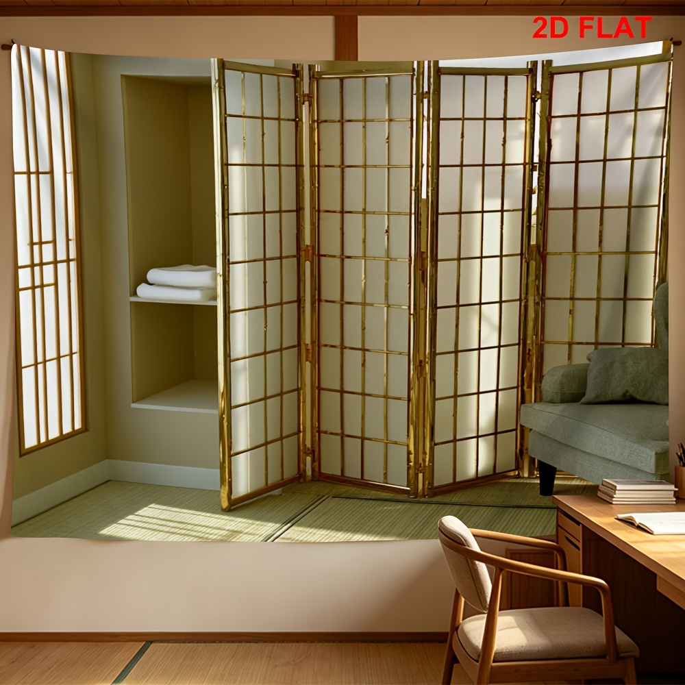 Shoji Screen Divider - Divisória Decorativa Japonesa Shoji, Painel Dobrável