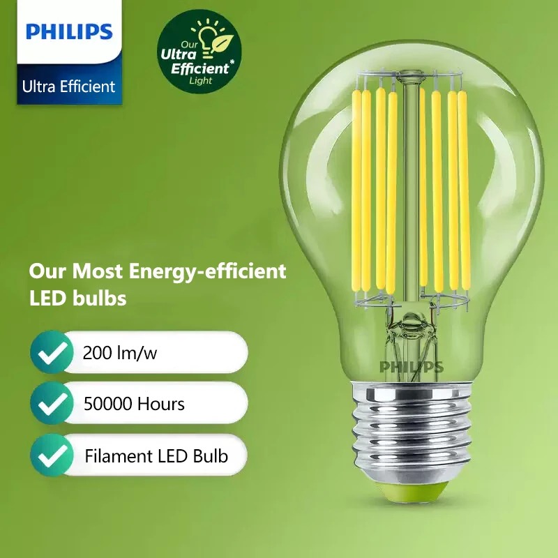 Philips Bulb Led Classic - Philips ultra eficiente lâmpada de filamento