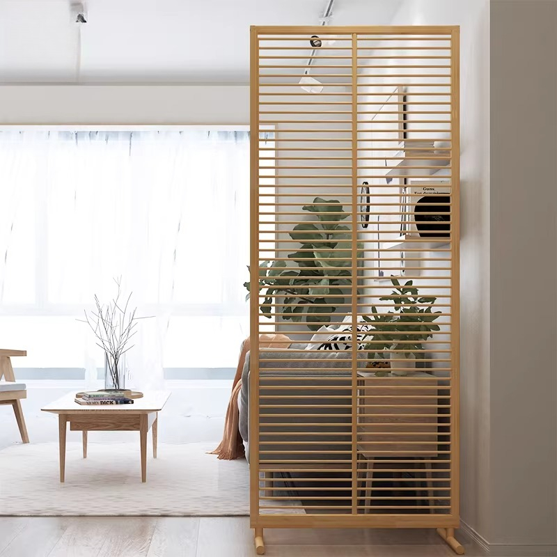 Shoji Screen Divider - Divisória de bambu estilo japonês com