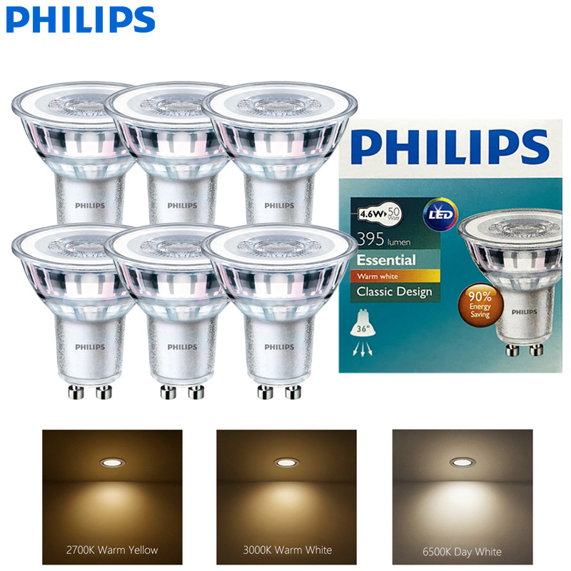 Philips Bulb Led Classic - Refletor Philips Essential LED GU10 PAR16
