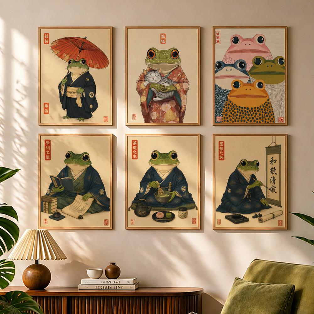 Lifestyle Of Japanese - Pôster de tela com pintura e