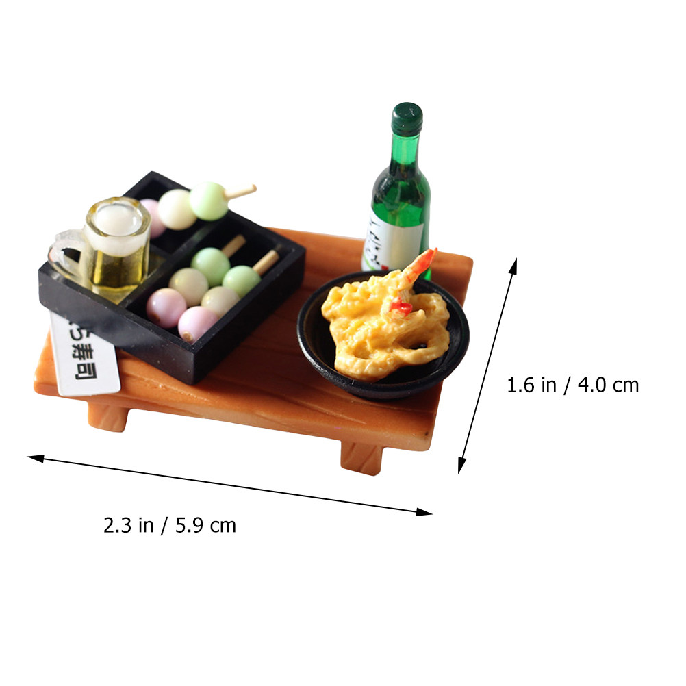 Conjunto Decorativo Realista d - Lifestyle Of Japanese avaliação e preço