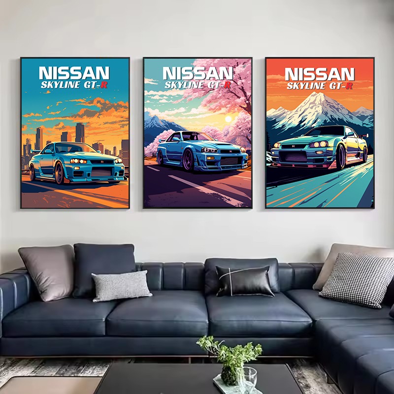 Pôster de Carro Esportivo Clás - Lifestyle Of Japanese avaliação e preço