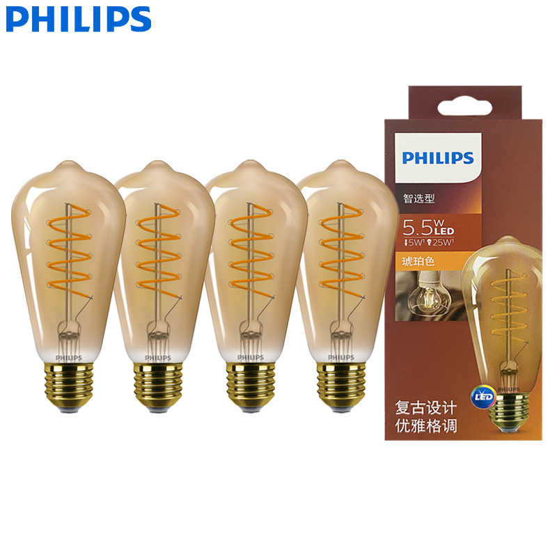Philips led st64 e27 luz decor - Philips Bulb Led Classic avaliação e preço