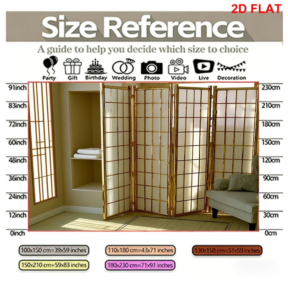 Divisória Decorativa Japonesa  - Shoji Screen Divider avaliação e preço
