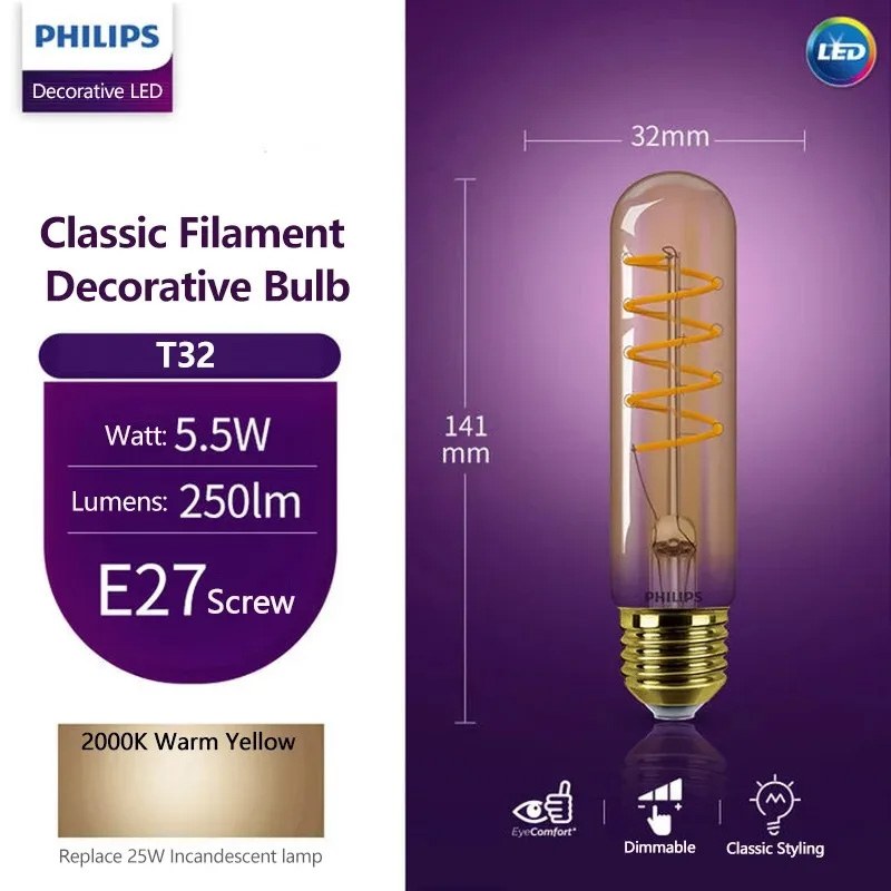 Lâmpada Decorativa Philips LED - Philips Bulb Led Classic avaliação e preço