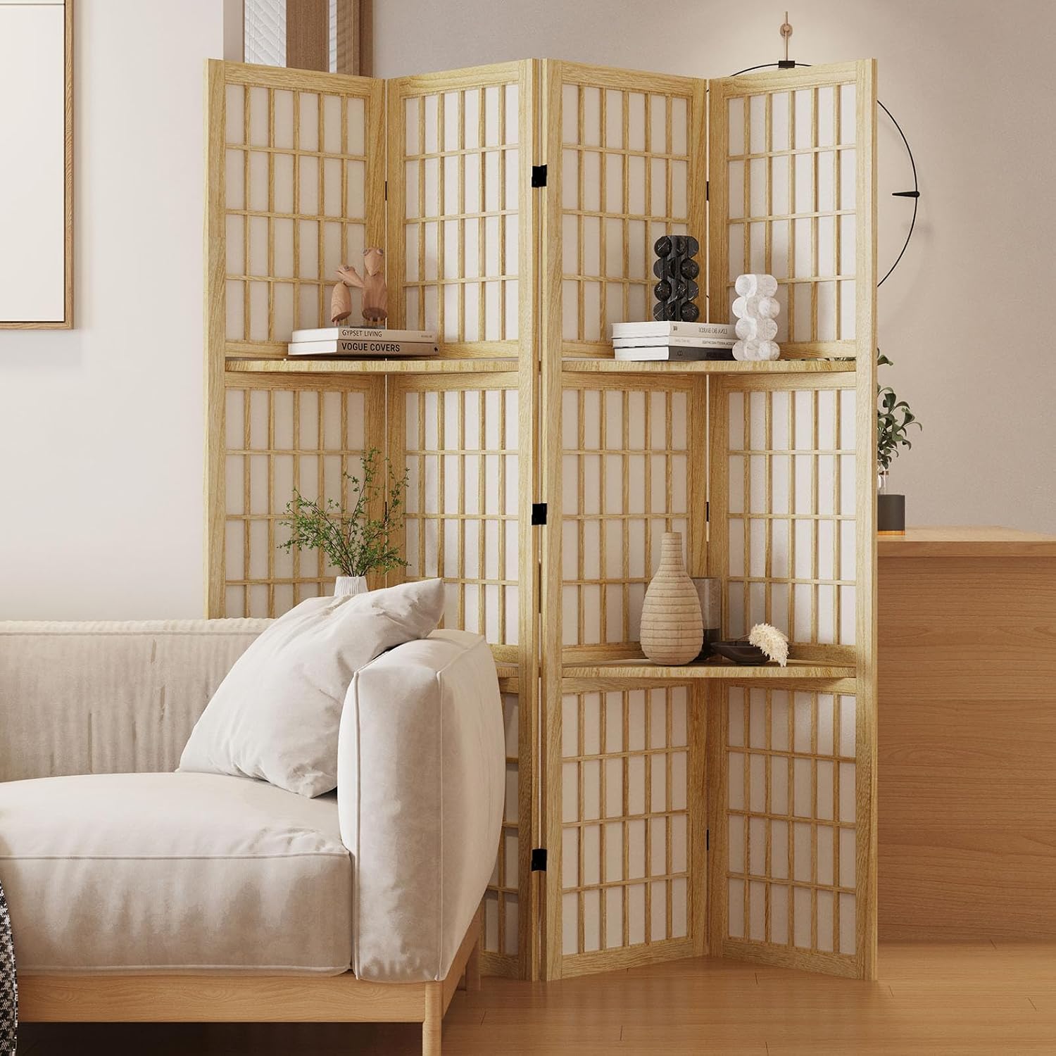 Divisória de Ambiente em Madei - Shoji Screen Divider avaliação e preço